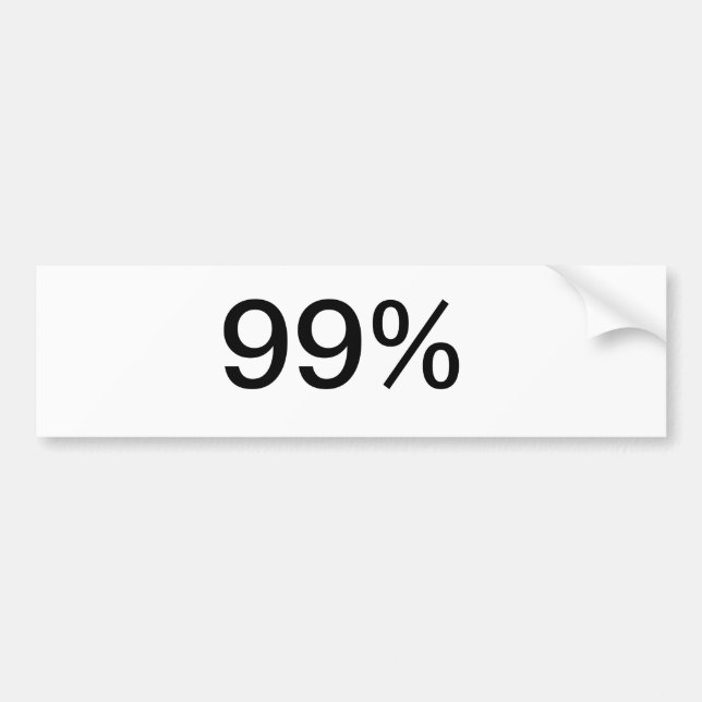 AUTOCOLLANT DE VOITURE 99% (Devant)