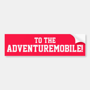 Autocollant De Voiture À l'Adventuremobile ! Adhésif pour pare-chocs