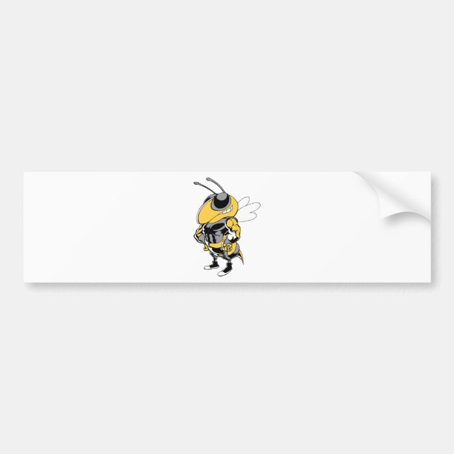 Autocollant De Voiture Abeille superbe (Devant)