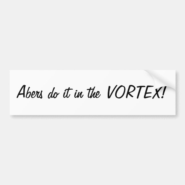 Autocollant De Voiture Abers le font (Devant)