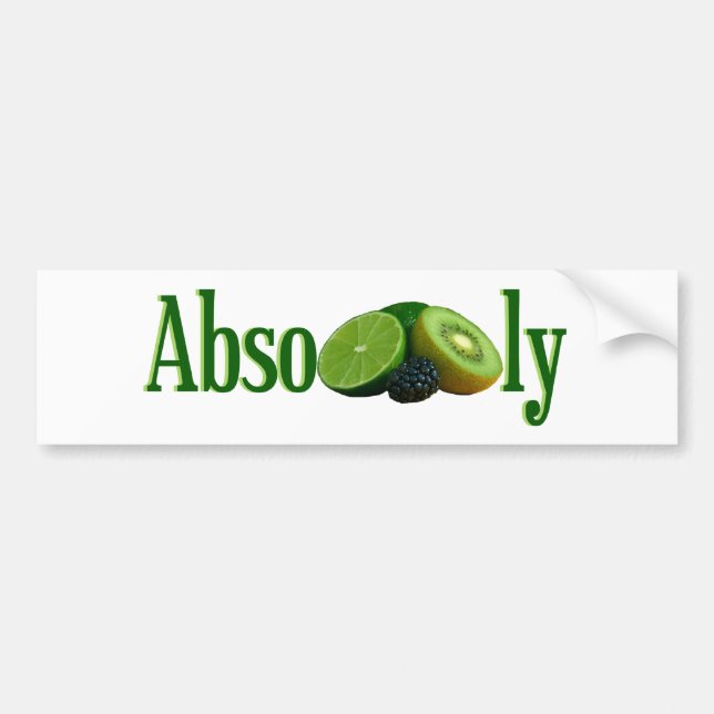 Autocollant De Voiture Absofruitly (Devant)