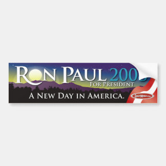 Autocollant De Voiture Adhésif pour pare-chocs 2008 de Ron Paul