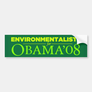 Autocollant De Voiture Adhésif pour pare-chocs 2008 d'Obama