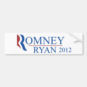 Autocollant De Voiture Adhésif pour pare-chocs 2012 de Romney Ryan