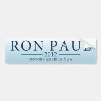 Autocollant De Voiture Adhésif pour pare-chocs 2012 de Ron Paul