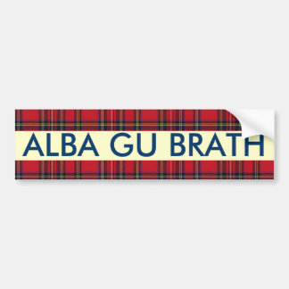 Autocollant De Voiture Adhésif pour pare-chocs alba de GU Brath Ecosse