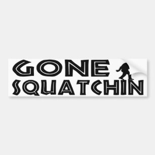 Autocollant De Voiture Adhésif pour pare-chocs allé de Squatchin