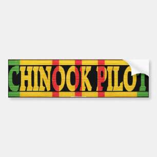Autocollant De Voiture Adhésif pour pare-chocs CH-47 pilote chinook
