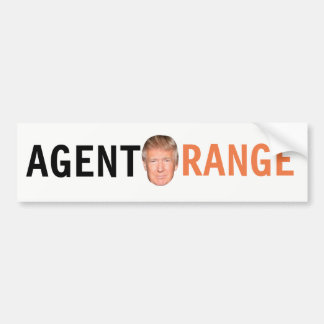 Autocollant De Voiture Adhésif pour pare-chocs d'Agent Orange