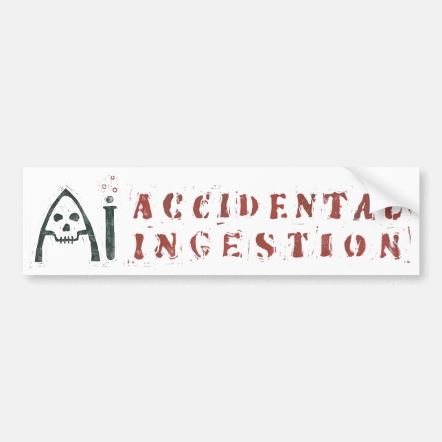 Autocollant De Voiture Adhésif pour pare-chocs d'AI (Devant)