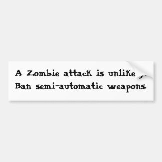 Autocollant De Voiture Adhésif pour pare-chocs d'armes semi-automatiques