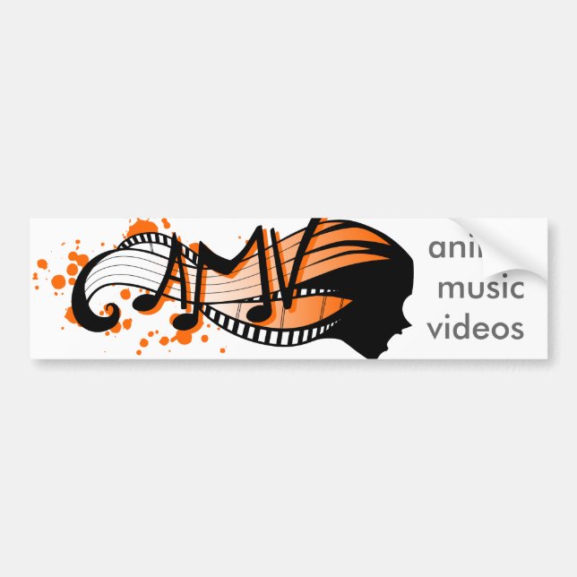 Autocollant De Voiture adhésif pour pare-chocs de 09 logos (Devant)