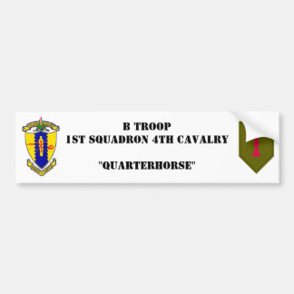 Autocollant De Voiture Adhésif pour pare-chocs de B-Troupe