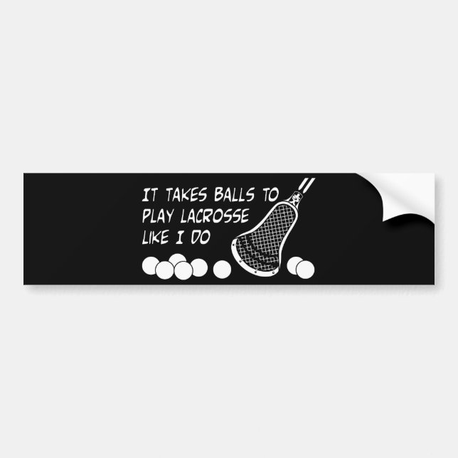 Autocollant De Voiture Adhésif pour pare-chocs de BallsIDo d'humour de (Devant)