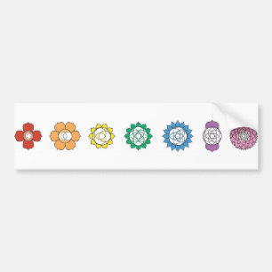 Autocollant De Voiture Adhésif pour pare-chocs de bande de Chakra