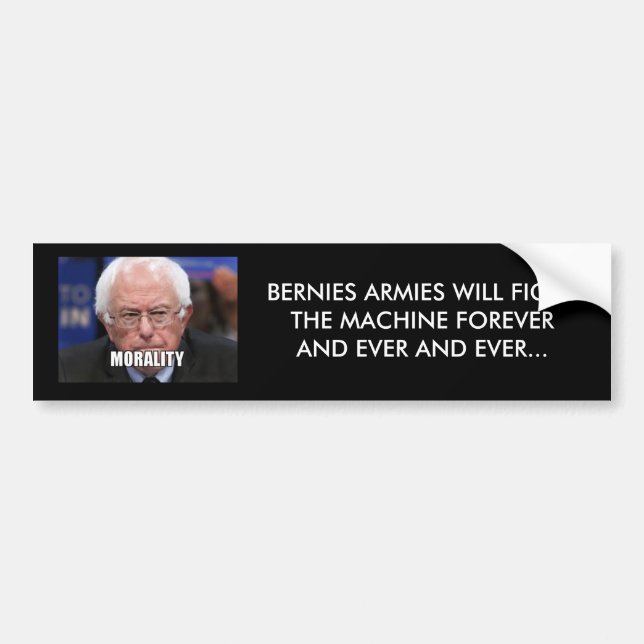 Autocollant De Voiture Adhésif pour pare-chocs de Bernie (Devant)