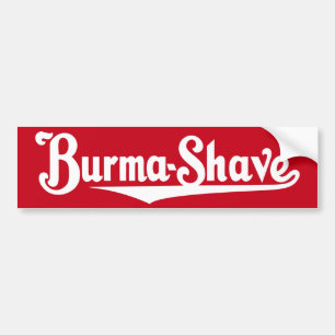 Autocollant De Voiture Adhésif pour pare-chocs de Birmanie-Rasage