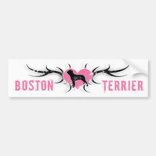 Autocollant De Voiture Adhésif pour pare-chocs de Boston Terrier