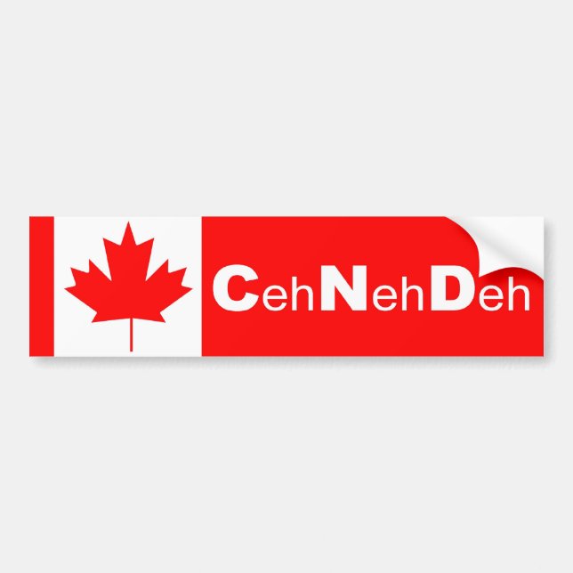 Autocollant De Voiture Adhésif pour pare-chocs de CehNehDeh (Devant)