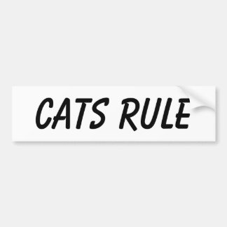 Autocollant De Voiture Adhésif pour pare-chocs de chat