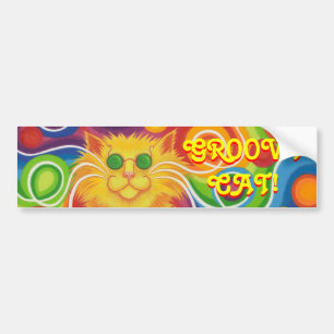 Autocollant De Voiture adhésif pour pare-chocs "de chat super" de