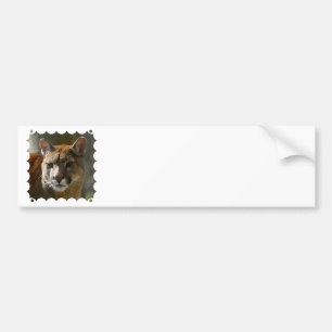 Autocollant De Voiture Adhésif pour pare-chocs de chats de puma