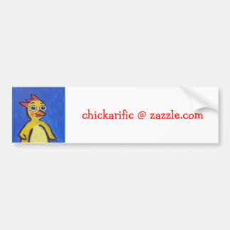 Autocollant De Voiture Adhésif pour pare-chocs de Chickarific