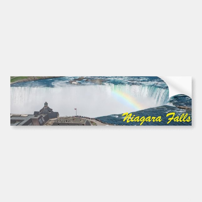 Autocollant De Voiture Adhésif pour pare-chocs de chutes du Niagara (Devant)