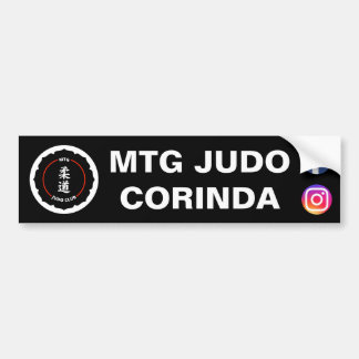 Autocollant De Voiture Adhésif pour pare-chocs de club de judo de MTG
