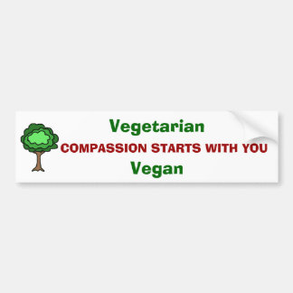 Autocollant De Voiture Adhésif pour pare-chocs de compassion