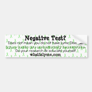 Autocollant De Voiture Adhésif pour pare-chocs de conscience de Lyme