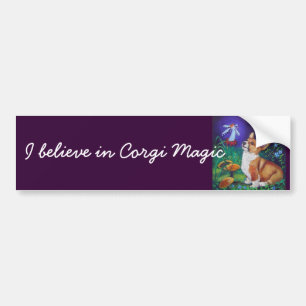 Autocollant De Voiture Adhésif pour pare-chocs de corgi de Gallois de