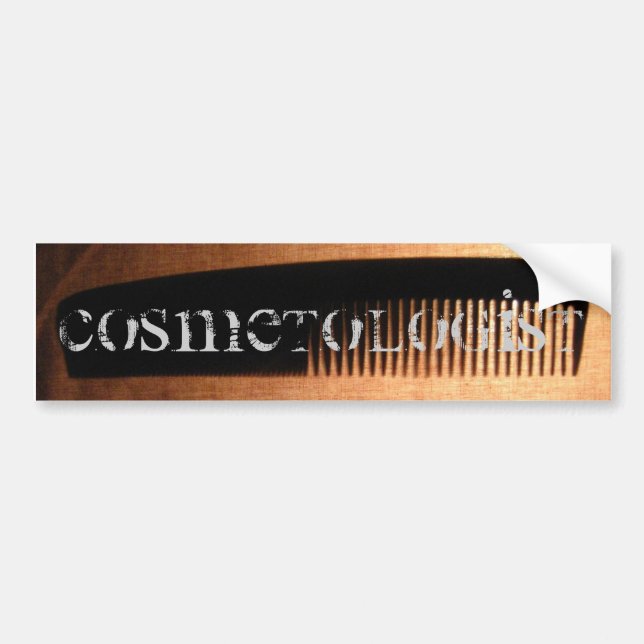 Autocollant De Voiture Adhésif pour pare-chocs de Cosmetologist (Devant)