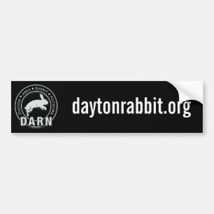 Autocollant De Voiture Adhésif pour pare-chocs de DARN - noir