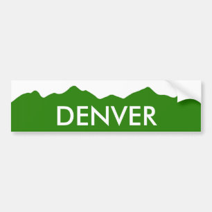Autocollant De Voiture Adhésif pour pare-chocs de Denver le Colorado