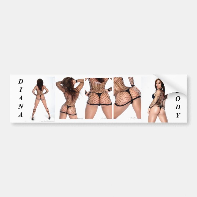 Autocollant De Voiture Adhésif pour pare-chocs de Diana Tyuleneva Bootie, (Devant)
