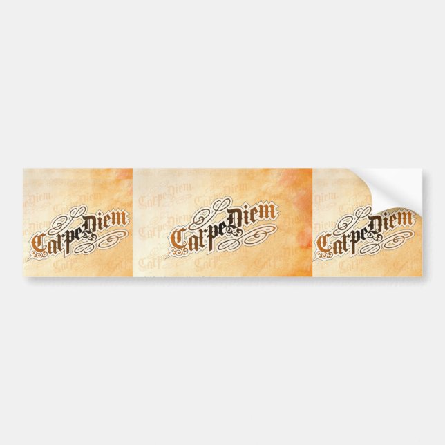 Autocollant De Voiture adhésif pour pare-chocs de diem de carpe (Devant)