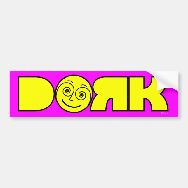 Autocollant De Voiture Adhésif pour pare-chocs de Dork (Devant)