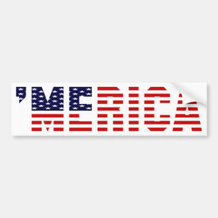 Autocollant De Voiture 'Adhésif pour pare-chocs de drapeau de MERICA