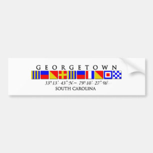 Autocollant De Voiture Adhésif pour pare-chocs de drapeau de signal de Sc