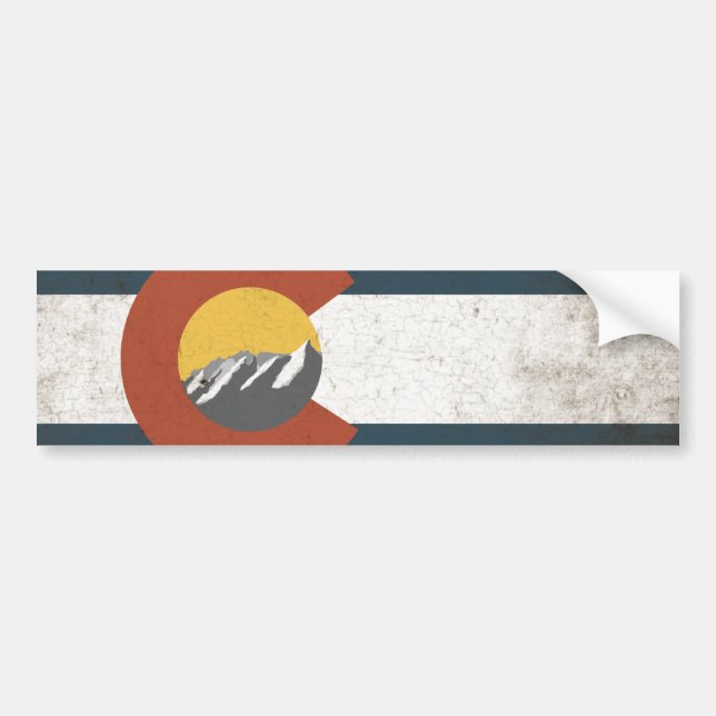 Autocollant De Voiture Adhésif pour pare-chocs de drapeau d'état du (Devant)