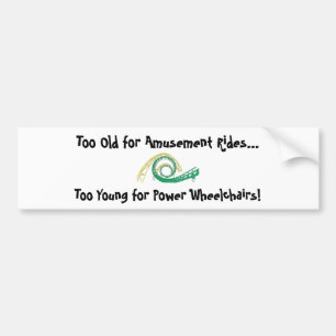 Autocollant De Voiture Adhésif pour pare-chocs de fauteuil roulant de