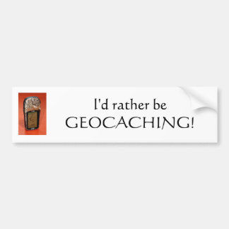 Autocollant De Voiture Adhésif pour pare-chocs de Geocaching