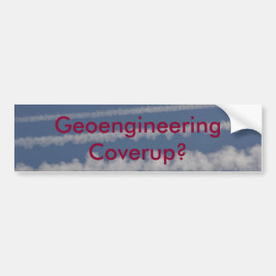 Autocollant De Voiture Adhésif pour pare-chocs de Geoengineering et de