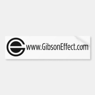 Autocollant De Voiture Adhésif pour pare-chocs de GibsonEffect