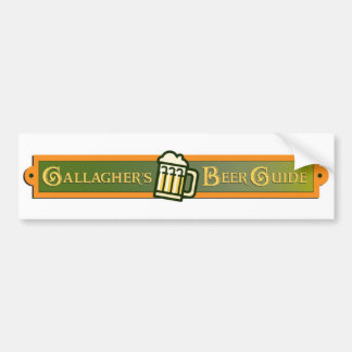 Autocollant De Voiture Adhésif pour pare-chocs de guide de la bière de