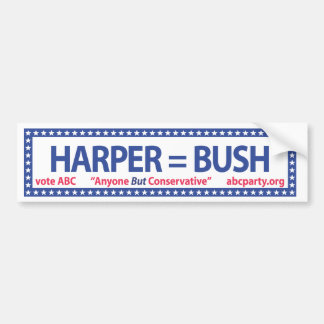 Autocollant De Voiture Adhésif pour pare-chocs de harpiste = de Bush