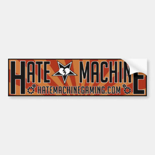 Autocollant De Voiture Adhésif pour pare-chocs de HMG (rouge)