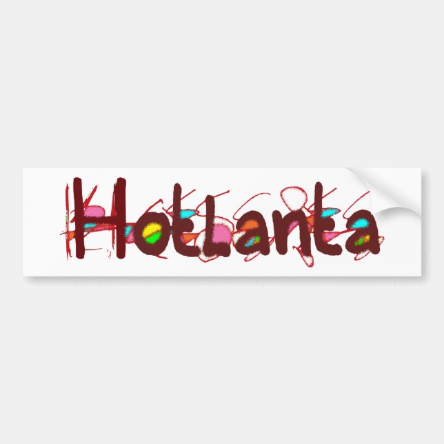 Autocollant De Voiture Adhésif pour pare-chocs de Hotlanta 2 (Devant)