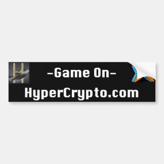 Autocollant De Voiture adhésif pour pare-chocs de HyperCrypto.com 11""